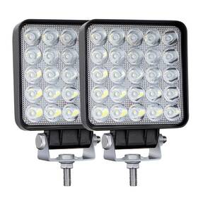 San Young 768484444115 Led Light Pods 4 Inch 75w Tractor Work 12v 4.5 Inches 2pack