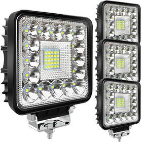 San Young 768497089303 4 Inch Cube Led Light Pods For Truck 120w 10000lm 12v 24v Tractor Work L