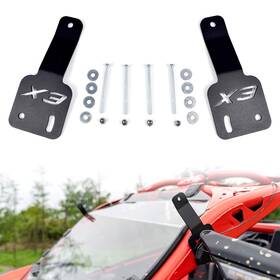 Zp-yj-030603-011 Sautvs Adjustable 50 Inch Led Light Bar Brackets For Can Am Maverick X3 Metal