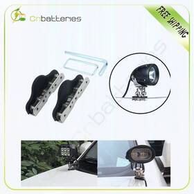 Cb160797s04 Scitoo Led Work Light Bar Clamp Holder Hood Mount Brackets For Car Truck Universal Pair