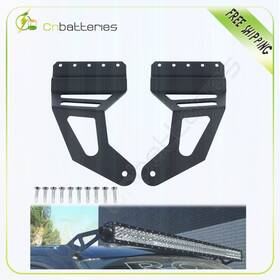 Cb160802s04 Scitoo Roof Light Bar Mount Bracket 50 Inch Straight/curved Led Fits Ford F-150 1997-2003