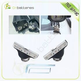 Cb160803s04 Scitoo 2pcs A Pillar Hood Led Work Light Bar Mounting Bracket Clamp Holder New