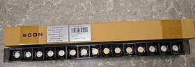 Sc-xtd302 Scon Light Bar 16 3/4 Inch Anti Glare 10w-48v Led Black Magnetic Universal