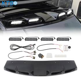 Kts480570ne Seblaff Gloss Black For Land Rover Defender 90 110 130 2020-2024 Roof Top Light Bar Led