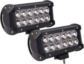 36s-c3cr Senlips 2pc- 7 Inch Off Road 36w Led Fog Lamp Work Light Bar Suv Boat Spot Lamps Pair