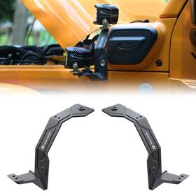 Tq133-0024 Sheam Dual Apillar Light Mounting Windshield Led Brackets For Offroad Bar