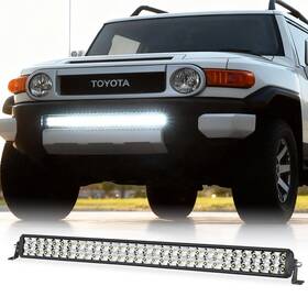 0101-bdr30 Shenzhen Nova 30 Inch Led Bumper Light Bar Kit Combo For Toyota Fj Cruiser 2007-2014 Black Series
