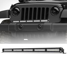 0101-f1rb30 Shenzhen Nova 30-inch Led Work Light Bar Single Row Slim Spot Flood Combo Offroad Black Series