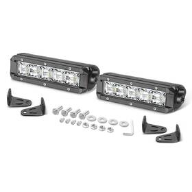 0101-zsr06 Shenzhen Nova Pair 6-inch Slimline Led Light Bar Spot Work Grill Lamp Offroad Driving Suv 4wd