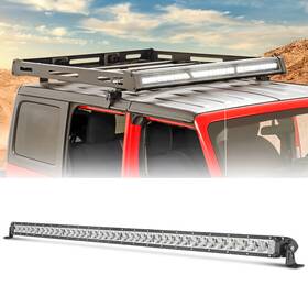 0101-zsr40 Shenzhen Nova For Toyota Tacoma Crew Cab 05-22 Roof Rack Front 40-inch Led Work Light Bar 12v
