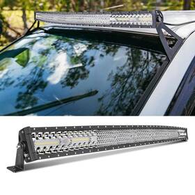 Elhmc396 Shenzhen Nova Suspension 54 Inch Curved Led Work Light Bar Quad Row Spot Flood Combo Offroad Suv Utv 12v