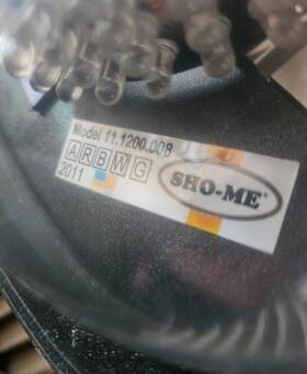 11.1200.008 Sho-me Low Profile Red White Light Led Made In Usa