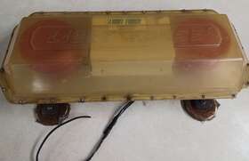 23.5200 Sho-me Model Inch Light Force Strobe 2 Red 1 Amber Bar Magnetic Base
