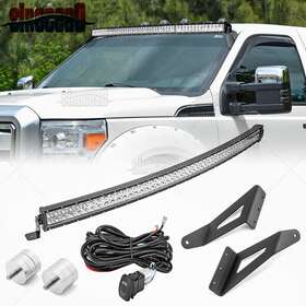 70101034 Si 54 Inch Led Light Bar Roof Mount Brackets Wire For Ford Excursion 00-01 02 03 04 05