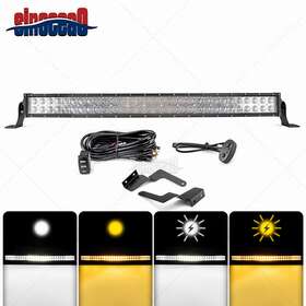 Si-70102007 Si 70202019 180w 32ftft Strobe Led Light Bar Bumper Mount Wire 4 Modes For 05-11 Toyota Tacoma