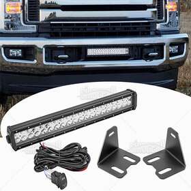 Si-70102048 Si 70202001 70203004 For 17-18 19 Ford Pre-lci F-250 Super Duty 22ftft Led Light Bar Bumper Mounts Wire