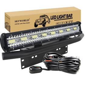 Lk001 Skyworld 8d-23in Bk Led Light Bar 23 Inch 480w Off Road Lights Spot Flood Combo Wor