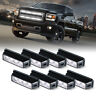 Sl-g1-8-bulb-w Xprite White Yellow Offroad Light Bar Mini Front Grille Side
