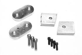 55103 Southern Truck Aluminum Lower Windshield Led Light Mount