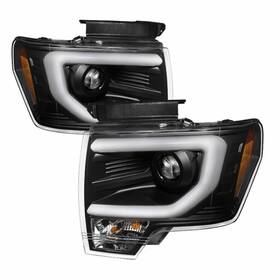 Tlx-spy5077646-cl360a70 Spyder For Ford F150 2013 2014 Projector Factory Xenon Model Light Pair Bar Drl