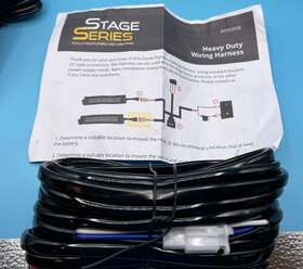 Pp0099b Stage Series Heavy Duty Single Output Light Bar Wiring Harness