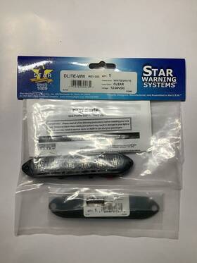 Star Warning System 038986895334 Systems Dlite-ww Surface Mount Led White