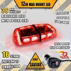 Strb-036-red Stark Magnetic Led Mini Light Bar Roof Top Emergency Warning