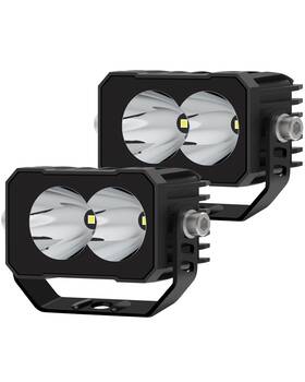 Sufemotec 799849196011 3 Inch Led Light Bar 40w Square Pods Motorcycle Spotlights 4x4