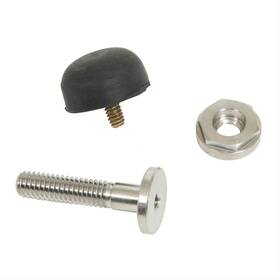 Sum-g3945 Summit Racing Hood Adjuster Flush Mount Stainless Steel Natural Each G3945