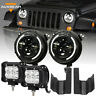 Sun-2836-lz Auxbeam Led Headlights Angel Eye Light Bar Cube Pod For