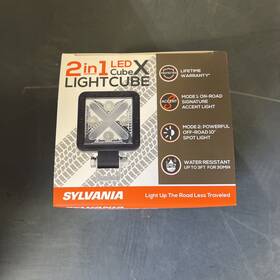Sylvania 059089340480 2-in-1 Led Cube X Light 1800 Lumens Spot Cubexsp.bx