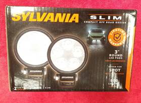 Slmrnd31 Sylvania 059089518063 Slim 3 Inch Round Led Light Pod Spot 950 Lumens