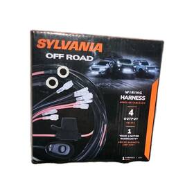Sylvania 059089528604 New Four Output Led Wiring Harness 12v On Off Switch Power Relay