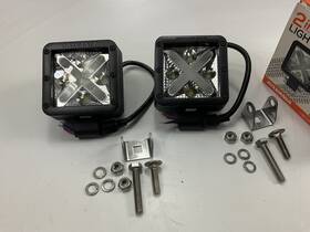 Cubexspbx-2 Sylvania 2 Cubexspbx - 4 Inch Universal Led Cube-x Fog Light Lamp 1170 Lumens