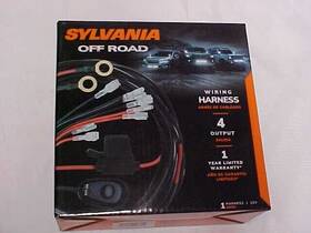 Lbarhrns4pv2.bx Sylvania Four Output Led Wiring Harness 12v On Off Switch Power Relay 1pc New