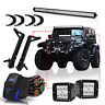 T-288wstss067 Turbosii Dot Inch Led Light Bar Offroad Fit 696583028496