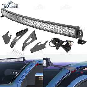 70101028 Taous Led010 Wi001 50ftft Led Light Bar Roof Mount Wire For Silverado / Sierra 2500 /3500 Hd 15-19