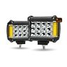 Tled-u106 Trux Universal Cube Led Work Lamp Pair With Amber Side