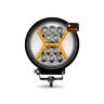 Tled-u113 Trux Universal Round Led Work Lamp With Amber 848379114016