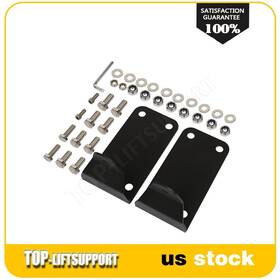 Tl16243720s Top-liftsupport For 10-2018 Dodge Ram 30ftft Or 40ftft Curved Led Light Bar Mounting Brackets X2