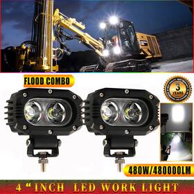 941z Toplight 2pcs Led Work Lights For Caterpillar Skid Steers Excavator Forklift Loader Light