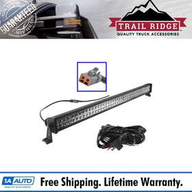 Tl10011 Trail Ridge Light Bar Kit 42 Inch 240w 80 Led Work Flood Spot Suv Truck Offroad