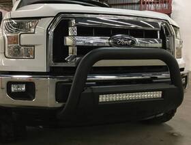 B1603b Trailfx 3.50-inch Bull Bar Black 11-19 Sierra 2500 Hd Does Not Include Light