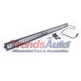L0005 Trends Auto Trendsauto 50 Inch Led Straight Double Row Black Face Light Bar With Harness