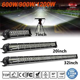 9620znsafmhhye3559067 Truebeam 7 Inch Led Light Bar Spot Flood Combo Work For Suv Boat Driving Offroad Atv Ute 4wd