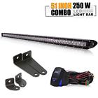 Tur-cxd-sr-250w-rmw-1p-nov Turbosii Led Light Bar Single Row Spot Flood 734009751242
