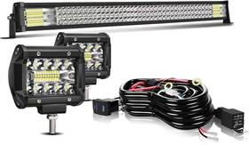 Tur-dy-300wdthm2p18w-dec Turbo Sii 750266640549 Led Light Bar 52 Inch 711w Spot Flood Combo Offroad 4