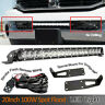 Turbo Sii Slim Led Light Bar Bumper Mount Remote Wiring