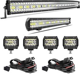 Tr-711wcv288wsm4p60w-2pbtwir Turbo Sii Led Light Bar Curved 52inch Offroad Triple Row 20inch Spot Flood