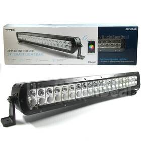 Lm56224-1 Type-s Plug And Glow 49 Color App Control 24 Inch Led Off Road Work Smart Light Bar